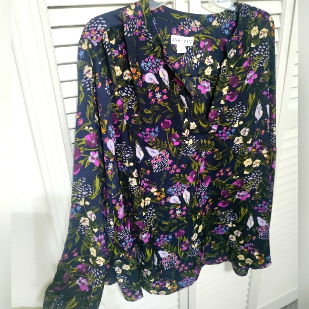 Floral blouse